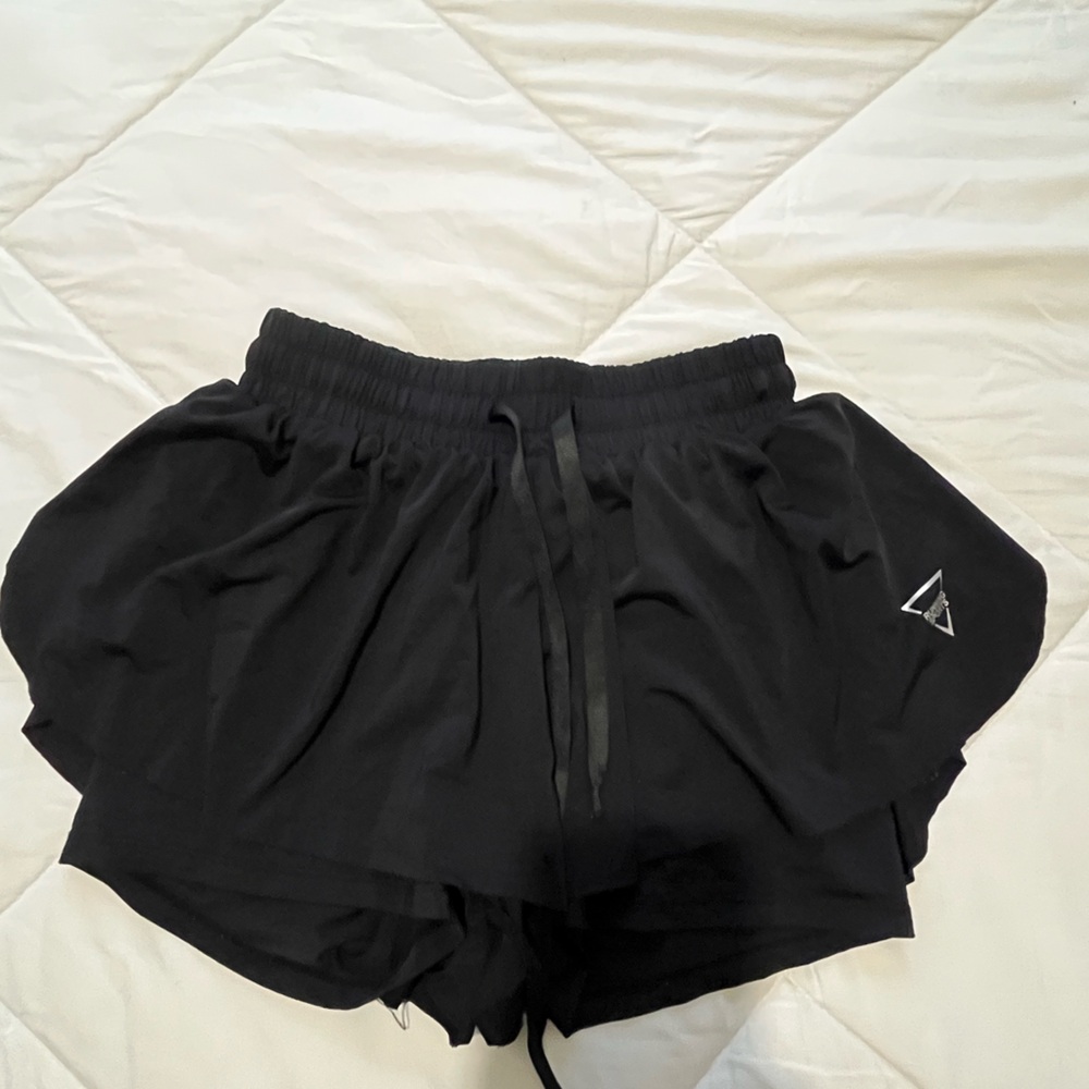Black athletic shorts Running sports